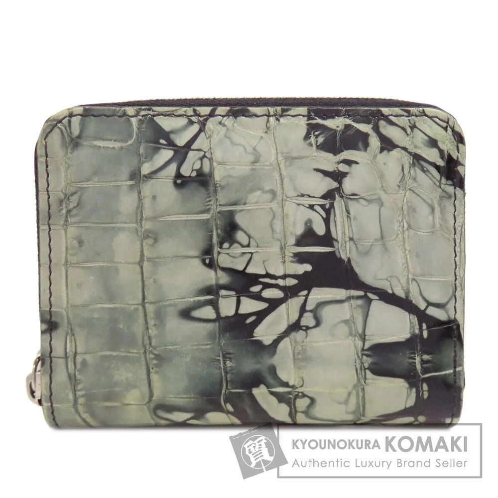 Louis Vuitton Zippy Wallet Coin Crocodile Leather Case